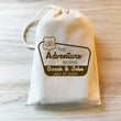 Load image into Gallery viewer, National Park Custom Wedding Favor bags - Adventure Begins Wedding Favors