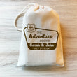 Load image into Gallery viewer, National Park Custom Wedding Favor bags - Adventure Begins Wedding Favors
