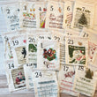 Load image into Gallery viewer, Christmas Carols Sheet Music Advent Calendar Christmas Holiday Bags