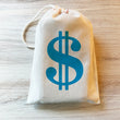Load image into Gallery viewer, Dollar Sign Money Bag Favor Gift Bag