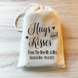 Load image into Gallery viewer, Hugs and Kisses from the new Mr. & Mrs. - Wedding Favor Bag