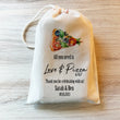 Load image into Gallery viewer, Love and Pizza - Wedding Shower Favor Bag