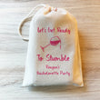 Load image into Gallery viewer, Lets Get Ready To Stumble Wine Party Favor Bag