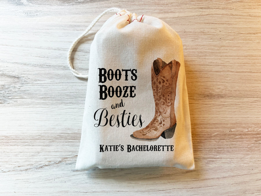 Boots Booze and Besties Hangover Bag