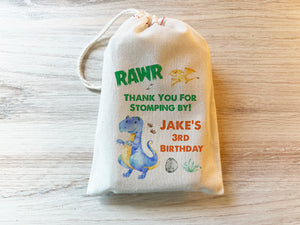 Dinosaur Gift Party Favor Bag