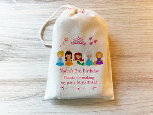 Princess Gift Party Favor Bag